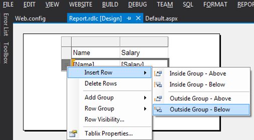 outside from the group